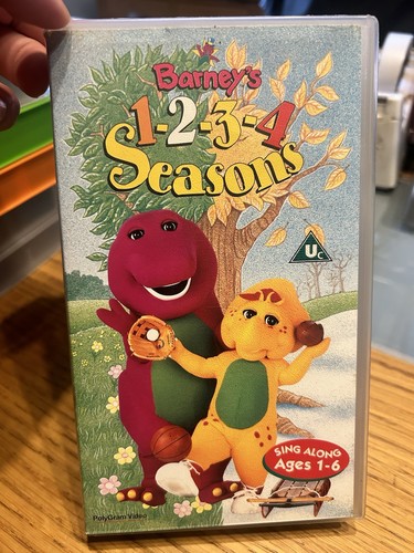 Barney seasons vhs - barney,