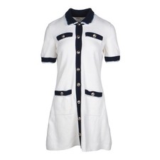 Maje Women's Dress Size 38 FR / M Knitted Dress Short Sleeve MFPRO01825