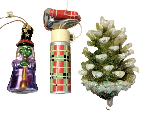 Assorted christmas ornaments - assorted,