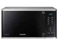 Samsung MS23K3515AS/EU 23L Solo Microwave Oven with Quick Defrost - Black/Silver