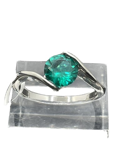 Ladies zircon ring green - zircon,
