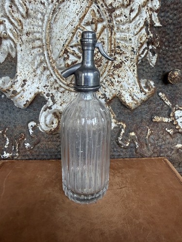Miniature antique soda siphon - antique,