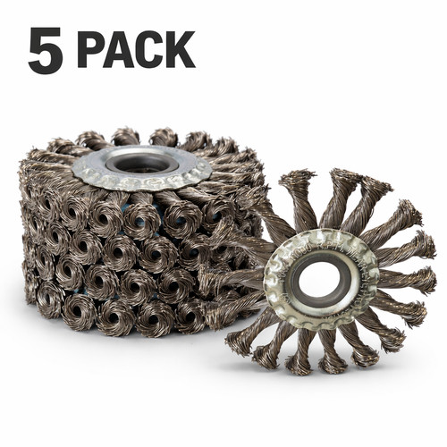 115mm twisted knot - twisted, wire