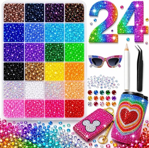 000 rhinestones kit 24 - kit,