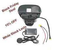 36v 12ah Electric Bike Li-ion Ebike Battery 2a charger handlebar Black Friday