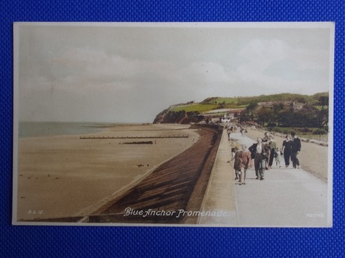 Postcard the blue anchor - the,