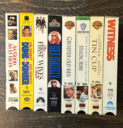 Vhs movie collection tin - 8, collection-