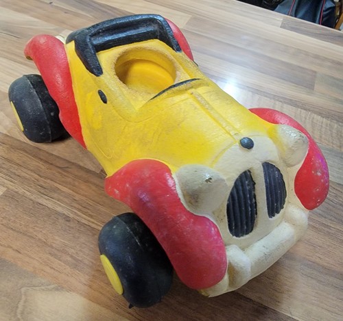 Vintage bendy rubber foam - vintage,