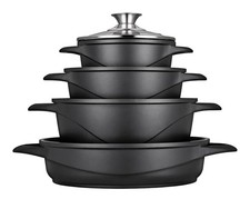 4pcs Die Cast Non Stick oven