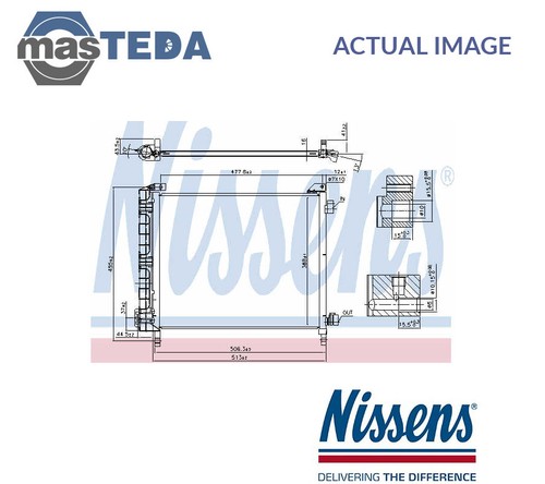 940372 air con condenser - air,