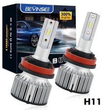 BEVINSEE H11 H8 LED Fog Light
