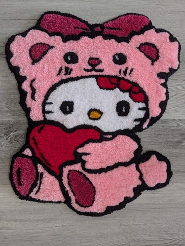 Hello kitty rug - kitty,