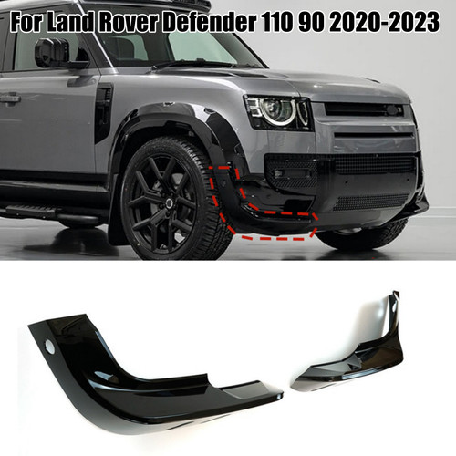 Front bumper lip - front, canards