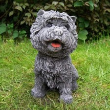 Small Westie Terrier Stone