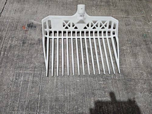 Dung fork small - , white
