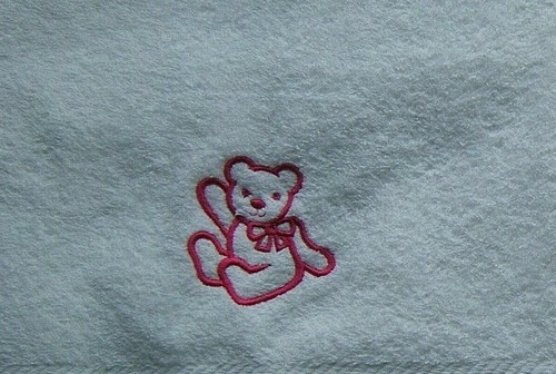 Personalised face flannel