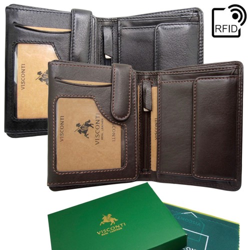 Leather wallet soft rfid - wallet,