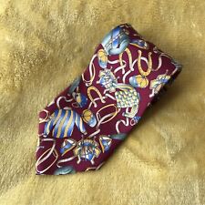 100% Silk Horse Racing Tie by NAVY