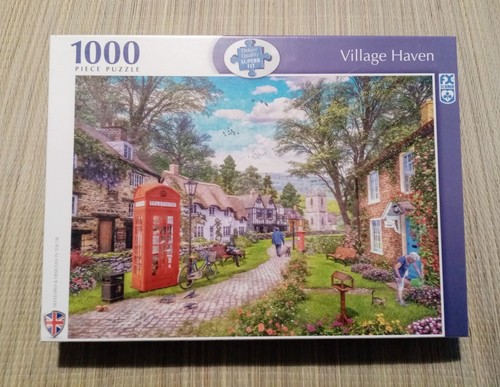 Village jigsaw puzzle 1000 - jigsaw,