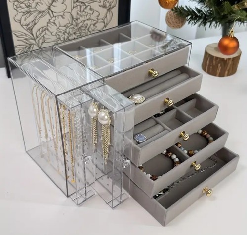 Jewelry box storage organiser - jewelry,