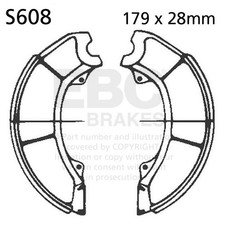 EBC Brake Shoe Set (5) Front