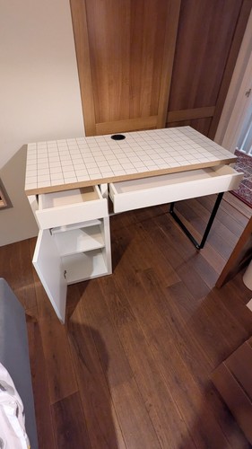 Ikea micke desk with storage - ikea,