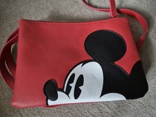Genuine Disney Shoulder Bag Red Cute Mickey Mouse Bag