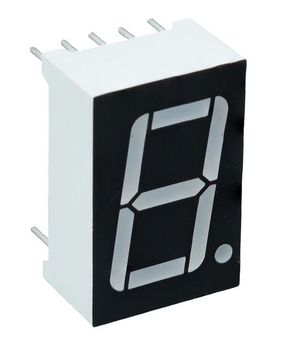 Red 1 digit seven 7 - 0.56",