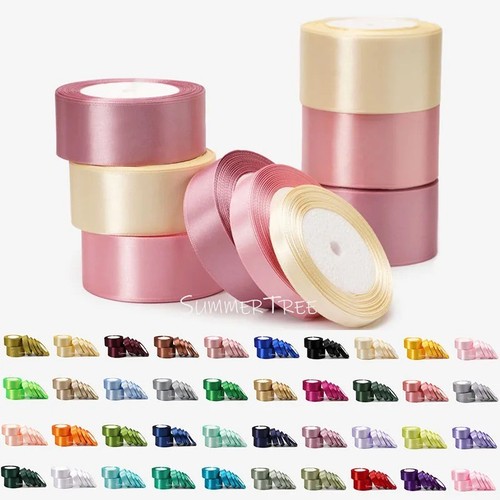 Satin ribbon roll yards - roll, 25