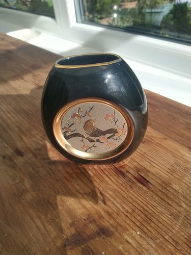 Chokin art 24kt - art, vase