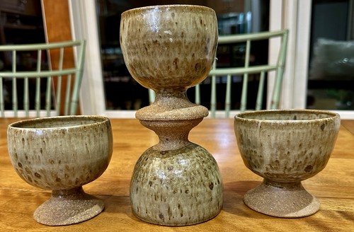 Handmade stoneware set - set, 4