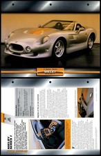 Shelby Series 1 - 1997 - Prototypes - Atlas Dream Cars Fact File Card