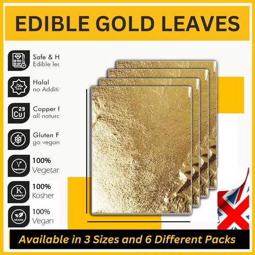 Genuine gold leaf sheet 24k - genuine,
