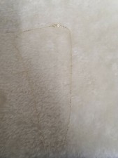 18ct Gold Chain, 45cm/17.7inches 750 Hallmark