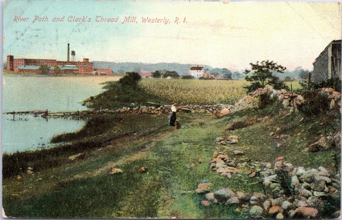Clark thread mill river - clark's,