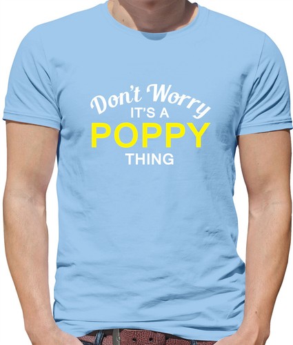 Don worry a poppy - a,