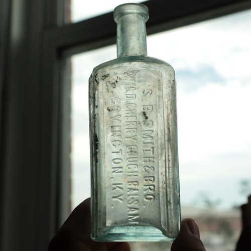 Antique bottle smith bros - antique,