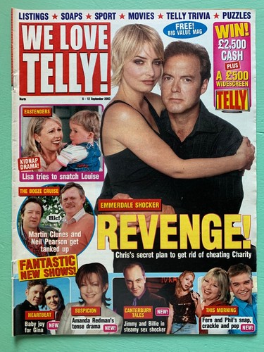 Love telly mag sept - telly, 6-sept-2003
