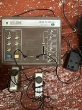 Vintage Binatone Colour TV Game Console MK 6 Untested Main Unit & Pads 01-4761