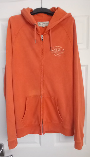 Jack wills orange full - jack, zip