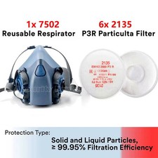 3M Half Face Respirator Mask