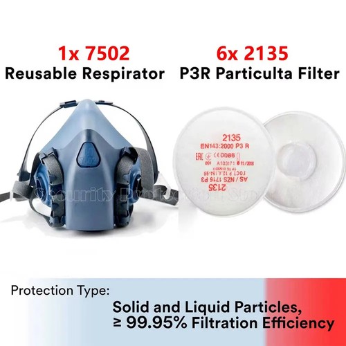 Half face respirator mask - half,