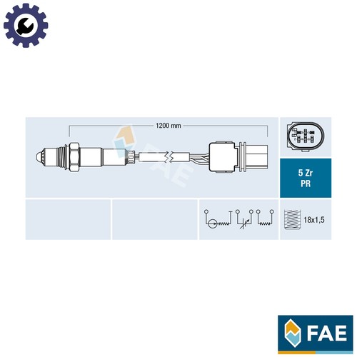 Lambda sensor 75050 for - sensor,