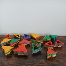 Vintage Polydron 160 pieces -