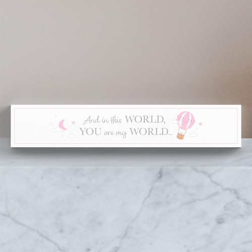 World momento block - world,