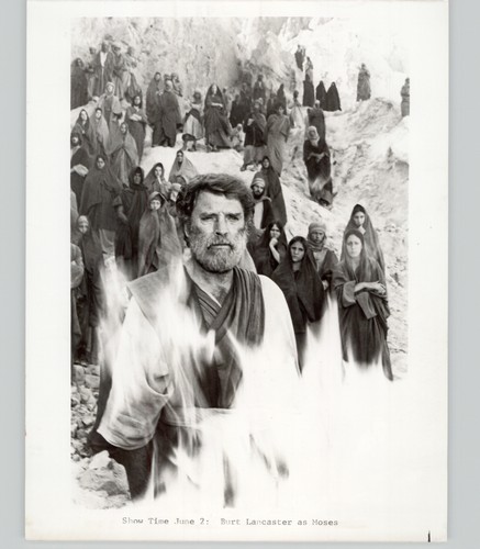 Actor burt lancaster - lancaster, "moses