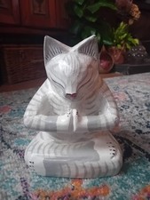 Vintage Folk Art Carved Wooden