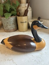 Vintage wooden hand carved