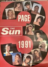 The Sun Page 3 Calendar 1991 - Mint Condition In Original Box