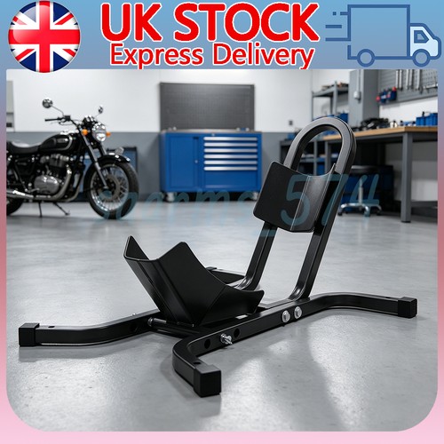 Motorcycle wheel chock stand - chock,